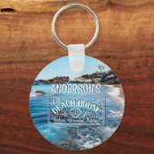 Cove Malerei Dein Abenteuer beginnt Schlüsselanhänger (Vorderseite)