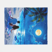 Cove of Romance no 1 Fleece Blanket (Vorderseite (Horizontal))