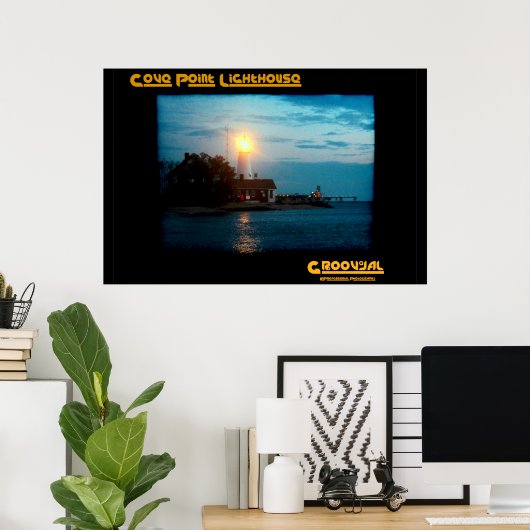 Cove Point Lighthouse Poster (Heimbüro)