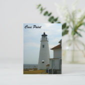 Cove Point Lighthouse Postkarte (Stehend Vorderseite)