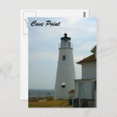 Cove Point Lighthouse Postkarte (Vorne/Hinten)