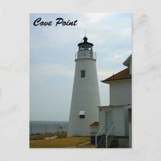 Cove Point Lighthouse Postkarte (Vorderseite)