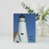 Cove Point Lighthouse Postkarte (Stehend Vorderseite)