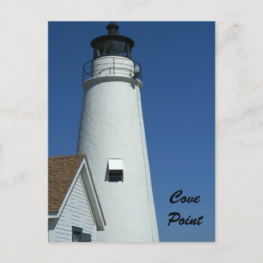 Cove Point Lighthouse Postkarte (Vorderseite)