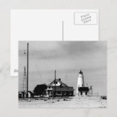 Cove Point Lighthouse Postkarte (Vorne/Hinten)