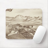 Cove Ranch, Tulare Co, Cal Mousepad (Mit Mouse)