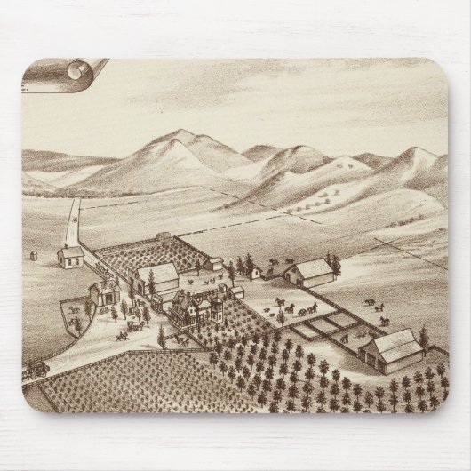 Cove Ranch, Tulare Co, Cal Mousepad (Vorne)