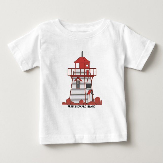 Covehead Lighthouse PEI T - Shirt (Vorderseite)