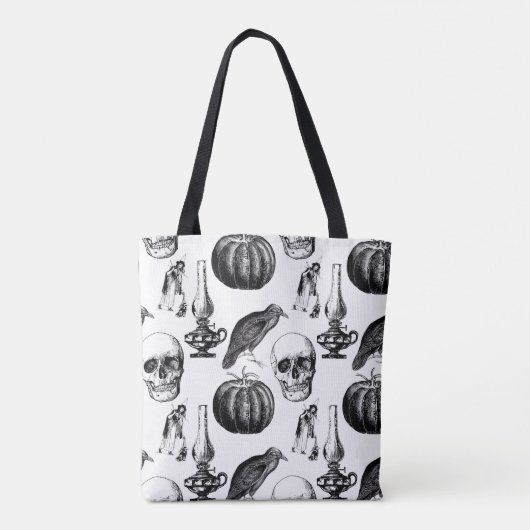 Coven and Conquer Witch Halloween Tote Bag Tasche (Rückseite)