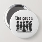coven bachelorette party witchy button (Vorne & Hinten)