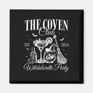 Coven Club Hexe Bychelorette Gothic Halloween Magnet