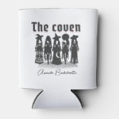 coven gothic witchy bachelorette party custom name dosenkühler (Vorderseite)