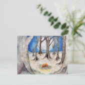 "Coven of Trees" Postkarte (Stehend Vorderseite)