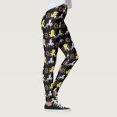 Coven-Symbol-Spiralen-Wesentlich-Einhorn Griffon Leggings (Rechts)