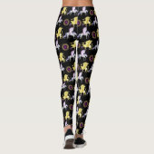 Coven-Symbol-Spiralen-Wesentlich-Einhorn Griffon Leggings (Rückseite)