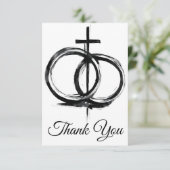 Covenant T-Shirt - Rings, Cross, Forever danke (Stehend Vorderseite)