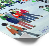 Covent Garden London Poster (Ecke)