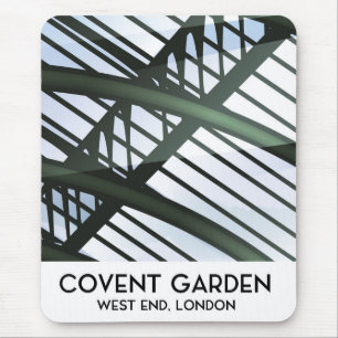 Covent Garden, London, Vintages Reiseplakat Mousepad