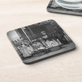 Covent Garten-Blumen-Frauen, 'vom Straßen-Leben in Getränkeuntersetzer (Linke Seite)