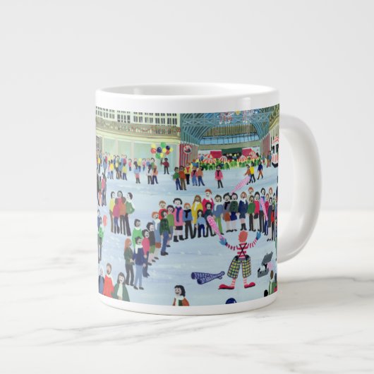 Covent Garten London Jumbo-Tasse (Vorderseite Rechts)
