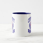 Coventry England Zweifarbige Tasse (Mittel)