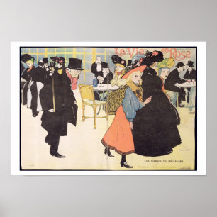 Cover-Abbildung für "La Vie en Rose", 1903 (Spalte Poster