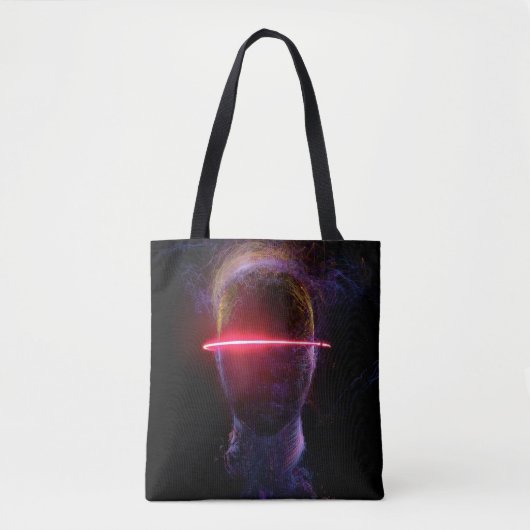Cover black kaleidoscope abstract tasche (Vorderseite)