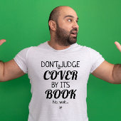 Cover & Book Sprichwort Witz v3 T-Shirt