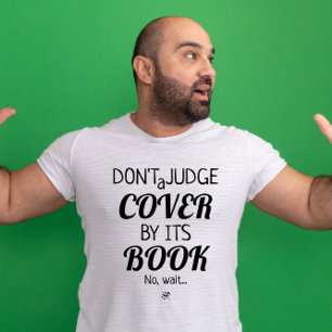 Cover & Buch sagt Witz v3 T-Shirt