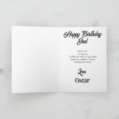 Cover Card des Collie Parody Magazine Karte (Innenseite)