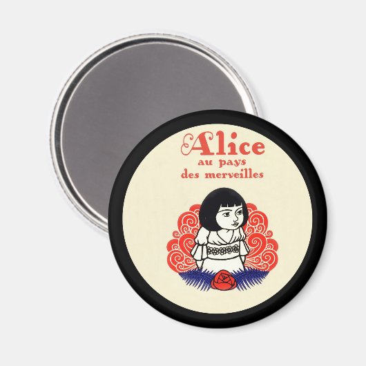 Cover des Alice-Buches Magnet (Vorderseite/Rückseite)