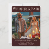 Cover des Country Wedding Magazine Einladung (Vorderseite)