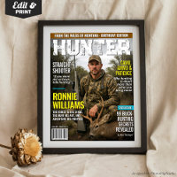 Cover des Custom HUNTER Magazine, Personalisiert J