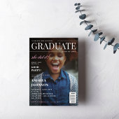 Cover des "Kid Magazine Cover" für Girl Abschluss  Einladung