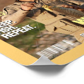 Cover des Magazins Custom Fishing, Geschenk für Fi Poster (Ecke)