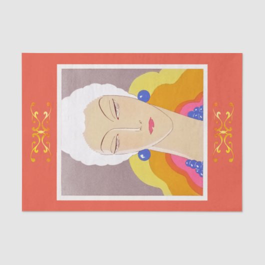 Cover des Modemagazins Art-Goût-Beauté Seidenpapier (Vorderseite)