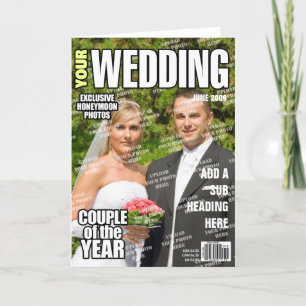 Cover des Personalisierten Magazins Wedding Karte