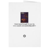 Cover des Vintagen Motor Magazine, Futuristic City (Hinten)