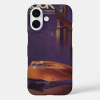 Cover des Vintagen Motor Magazine, Futuristic City