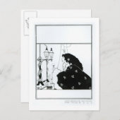 Cover Design for 'The Yellow Book', Band III, c. Postkarte (Vorne/Hinten)