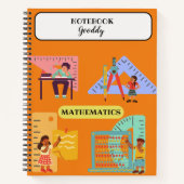 Cover for Mathematical Notebook Notizblock (Vorderseite)