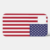 Cover für das iPhone der amerikanischen Flagge (Rückseite (Horizontal))