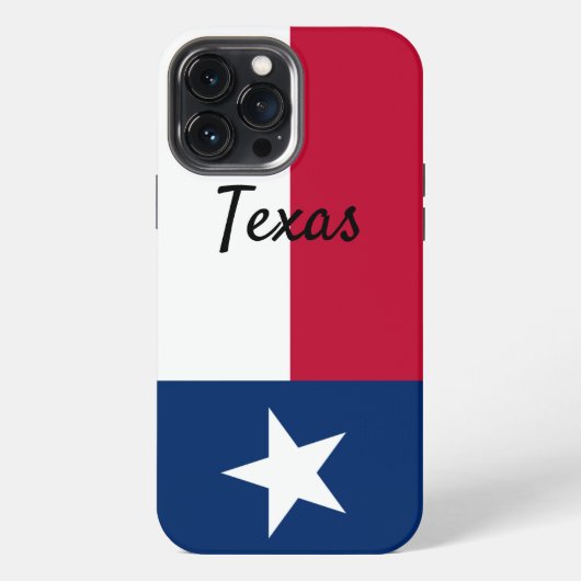 Cover für das iPhone-Flag Texas iPhone Hülle (Rückseite)
