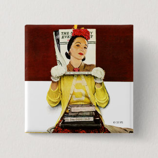 Cover Girl Button
