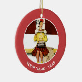 Cover Girl Keramik Ornament (Rechts)