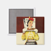 Cover Girl Magnet (Vorderseite/Rückseite)