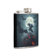 Cover Graumetall Wer streichelt dem Teufel s. Fell Flachmann (Rechts)