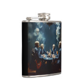 Cover Graumetall Wer streichelt dem Teufel s. Fell Flachmann (Rechts)