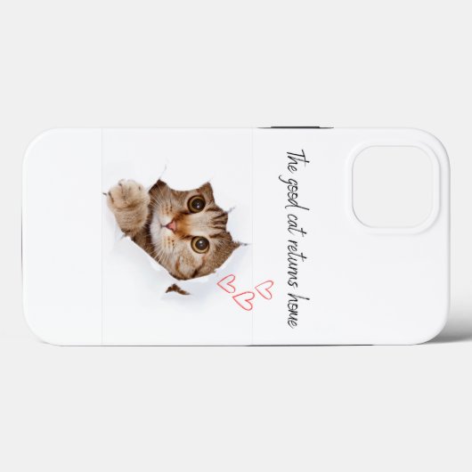Cover iphone 13 cat lovers (Rückseite (Horizontal))