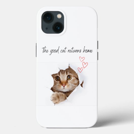 Cover iphone 13 cat lovers (Rückseite)